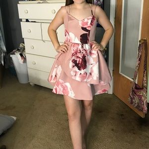 Floral Brand New Cocktail  Homecoming 0-2 Dress